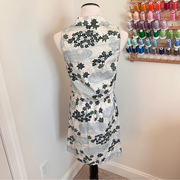 Tuckernuck Royal Shirt Dress Province Breeze Sleeveless - Picture 4 of 6